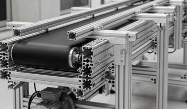 Przenośniki taśmowe z profili aluminiowych – elastyczne rozwiązanie dla nowoczesnej produkcji