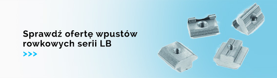 Wpusty rowkowe serii LB