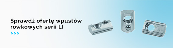 Wpusty rowkowe serii LI