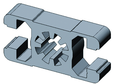 Profil aluminiowy 22,5x45 [10]